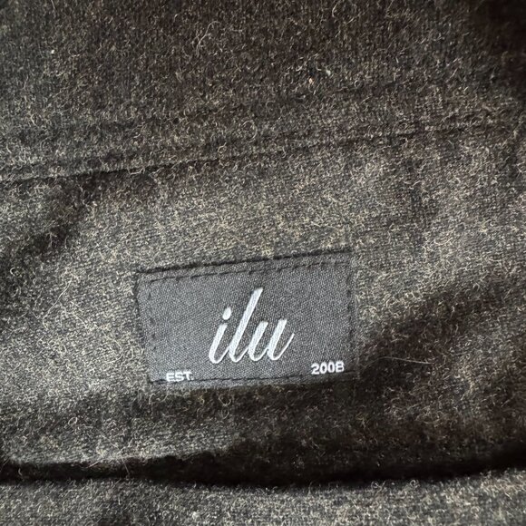 I Love Ugly - Slim Kobe Pant - Regular - Dark Olive Wool - Picture 3 of 5